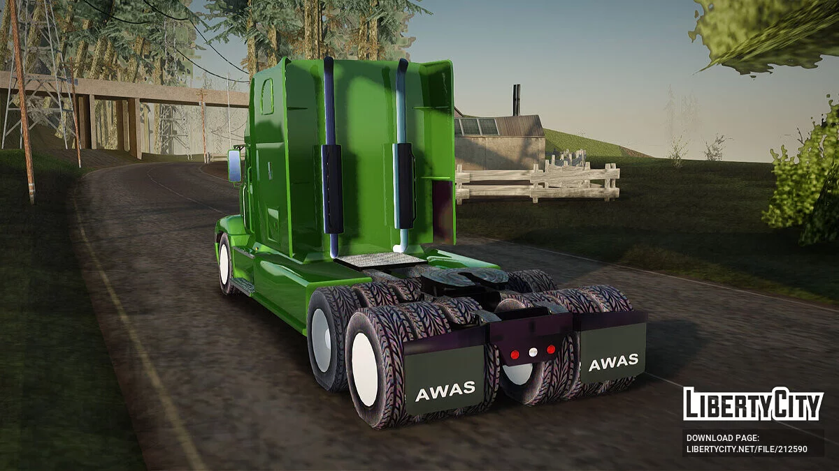 Mack Vision McDonald Recycling / GTA San Andreas