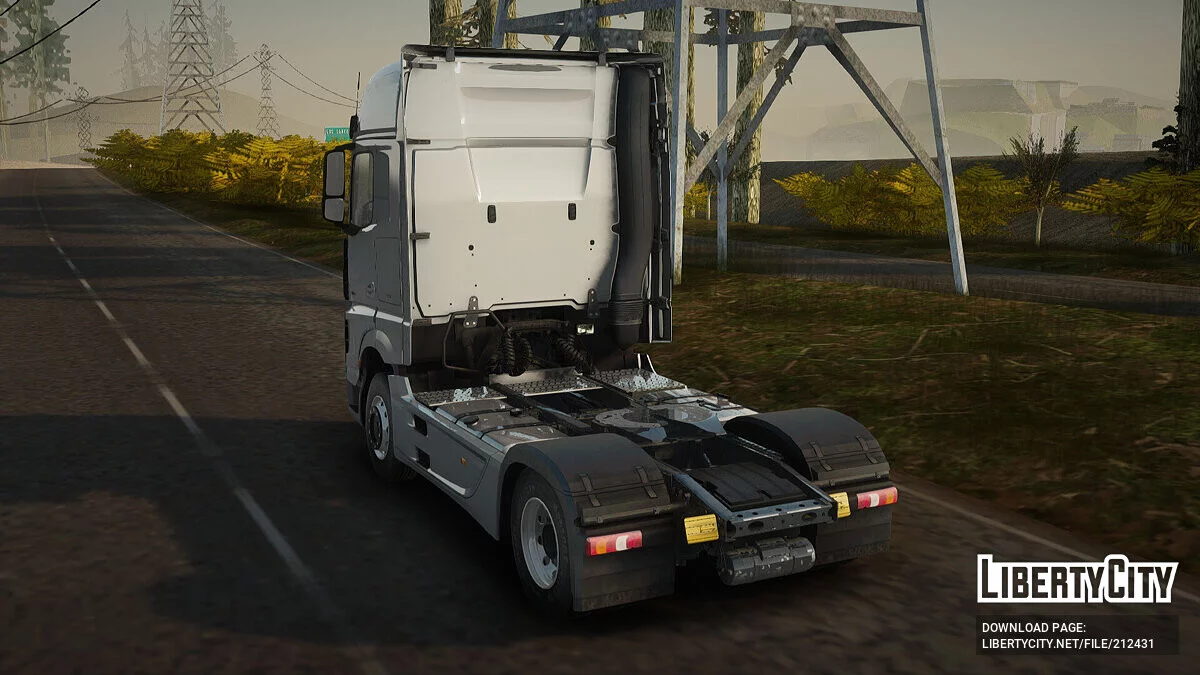 Mercedes-Benz Actros MP4 Euro 6 / GTA San Andreas