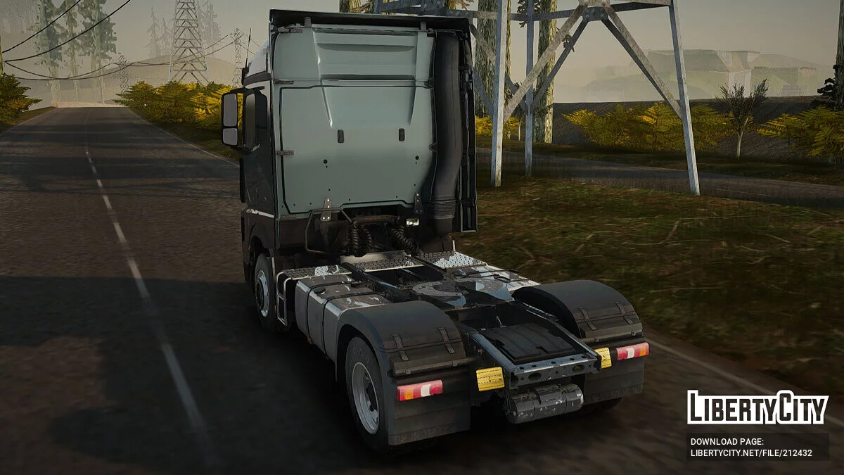 Mercedes-Benz Actros MP4 Stream Space / GTA San Andreas