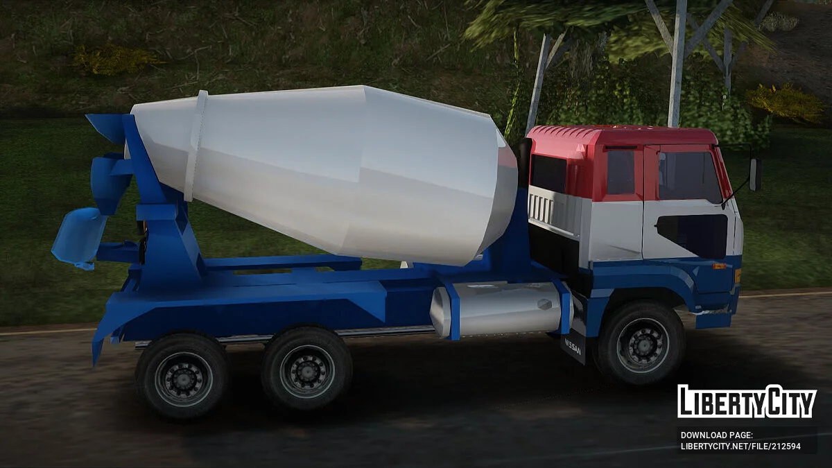 Nissan Diesel UD Big Thumb Cement Babena / GTA San Andreas