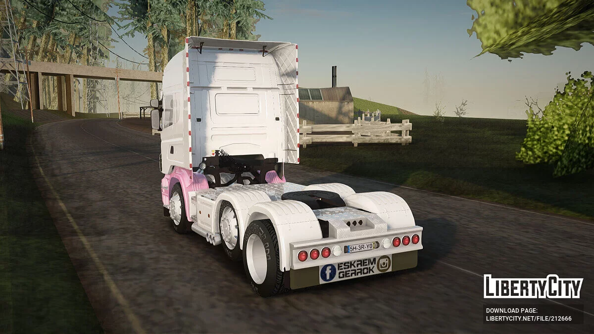 Scania R620 Eskrem Gerrok / GTA San Andreas