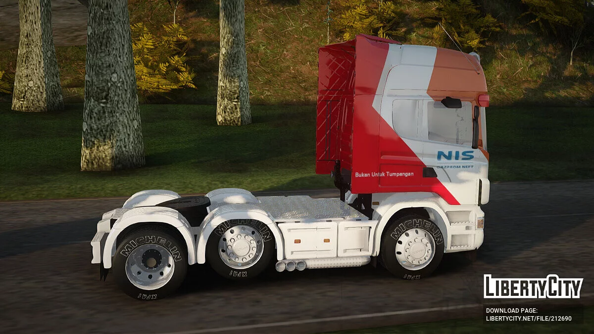 Scania R620 Nis Kamion / GTA San Andreas