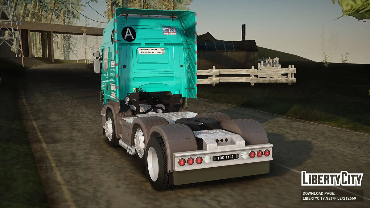 Scania R620 Petrorimau / GTA San Andreas