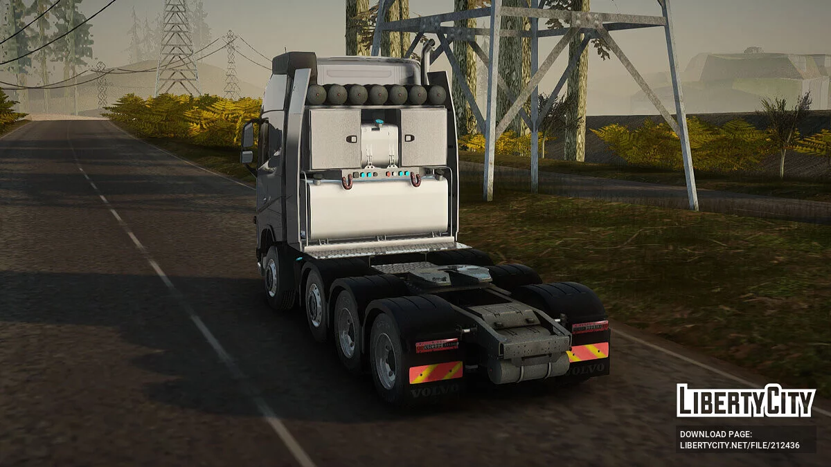 Volvo FH Euro 6 Heavy 8x4 / GTA San Andreas