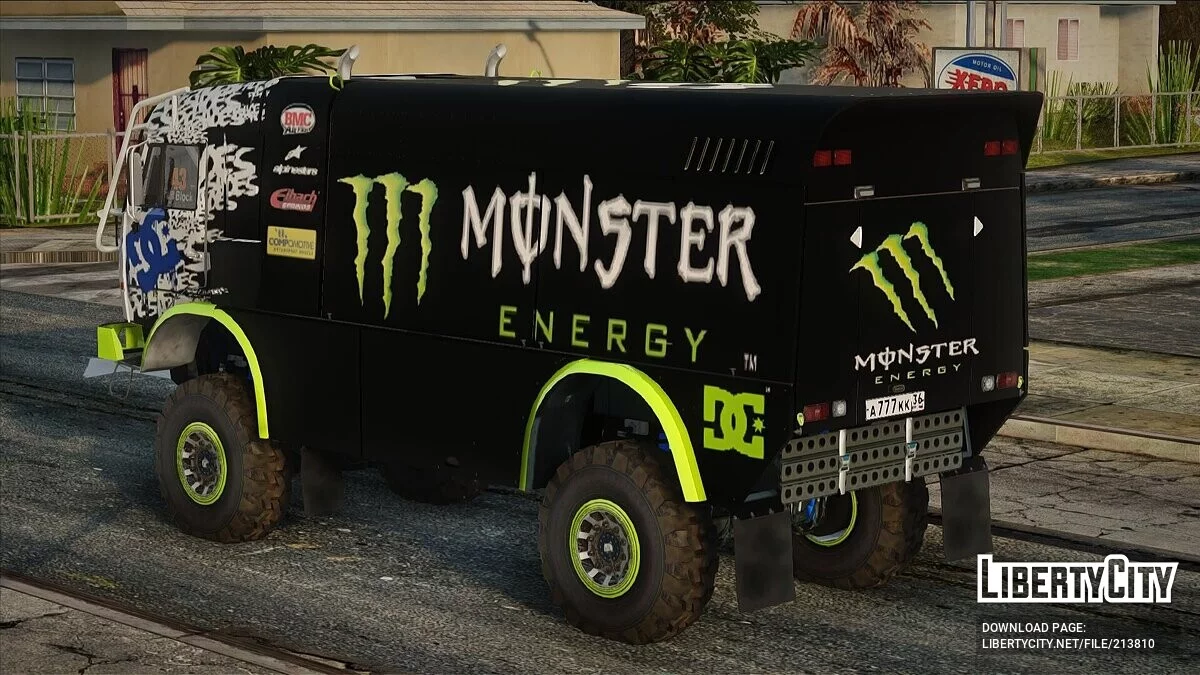 KamAZ 4911 Monster Energy / GTA San Andreas