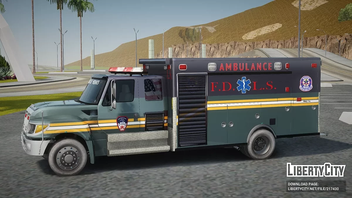 Автомобиль скорой помощи / GTA San Andreas