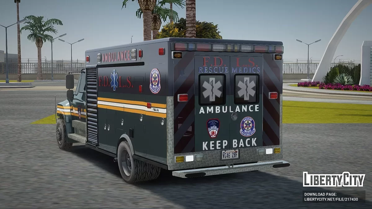 Автомобиль скорой помощи / GTA San Andreas