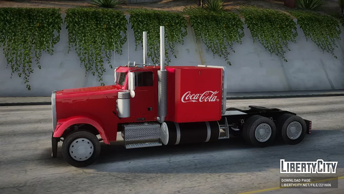 Freightliner FLD 120 Classic XL Flattop New Year's Truck / GTA San Andreas