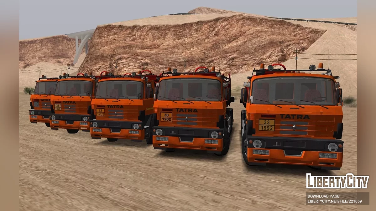TATRA T815 АТЗ / GTA San Andreas