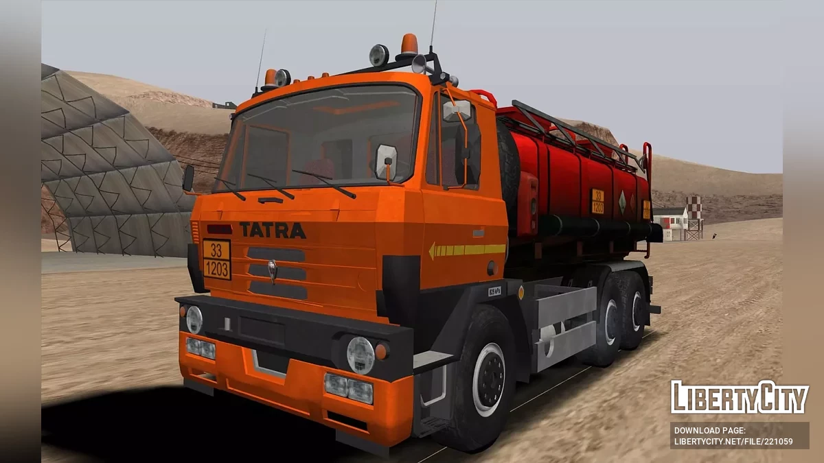 TATRA T815 АТЗ / GTA San Andreas