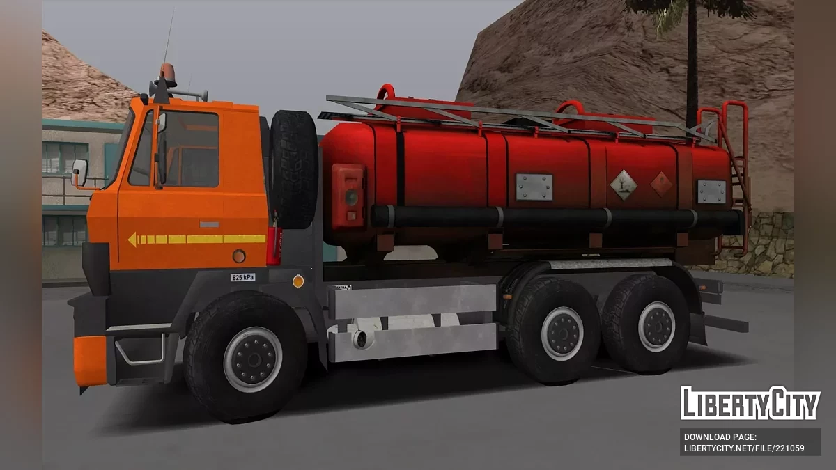 TATRA T815 АТЗ / GTA San Andreas