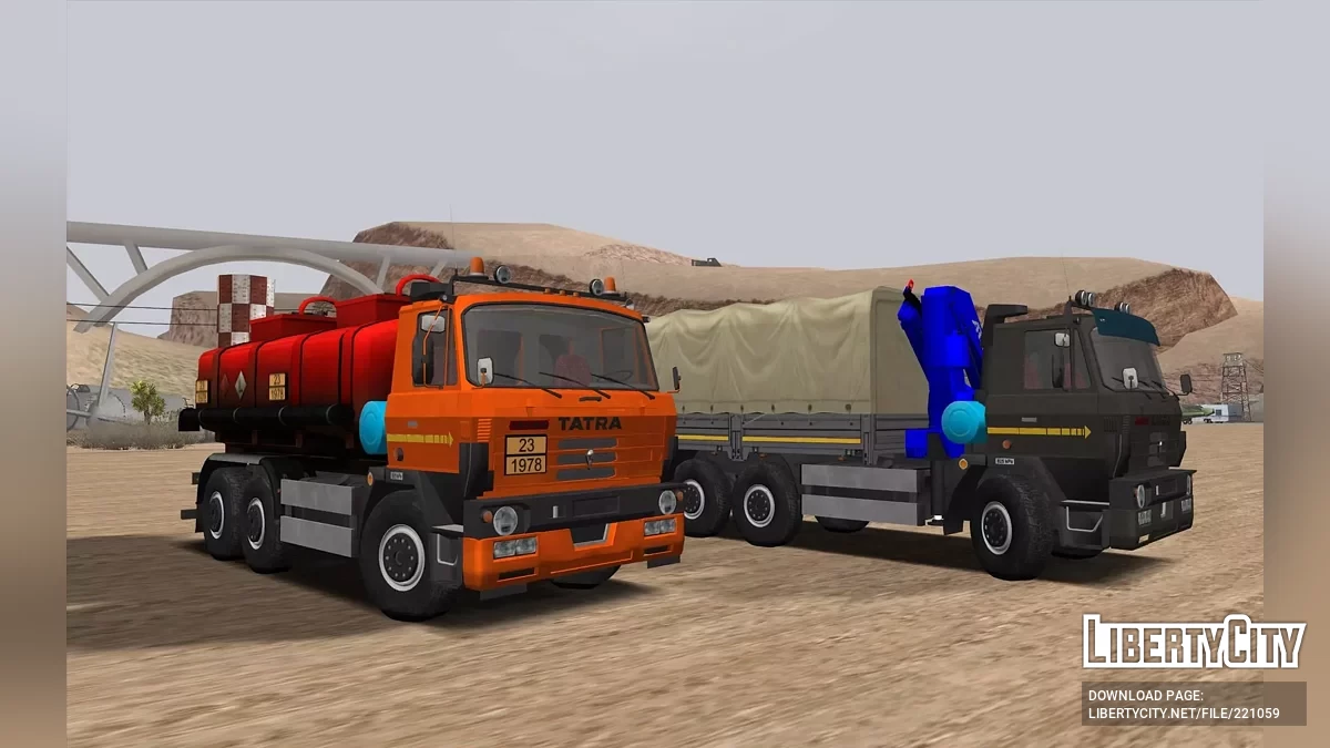 TATRA T815 АТЗ / GTA San Andreas