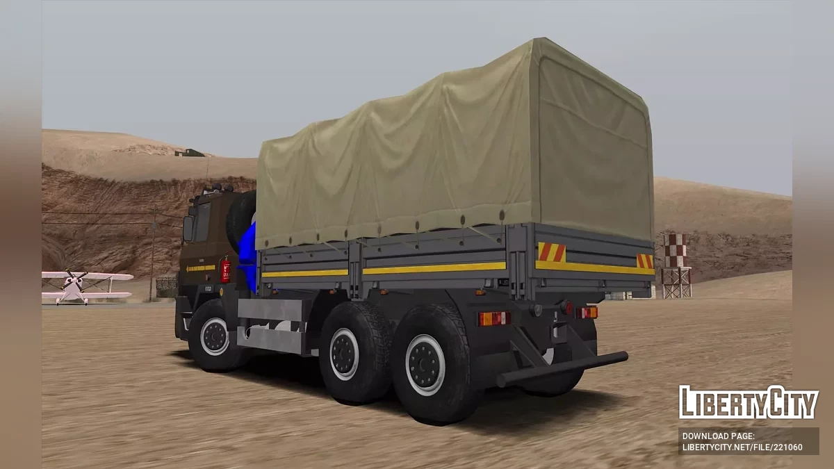 TATRA T815 Бортовой / GTA San Andreas