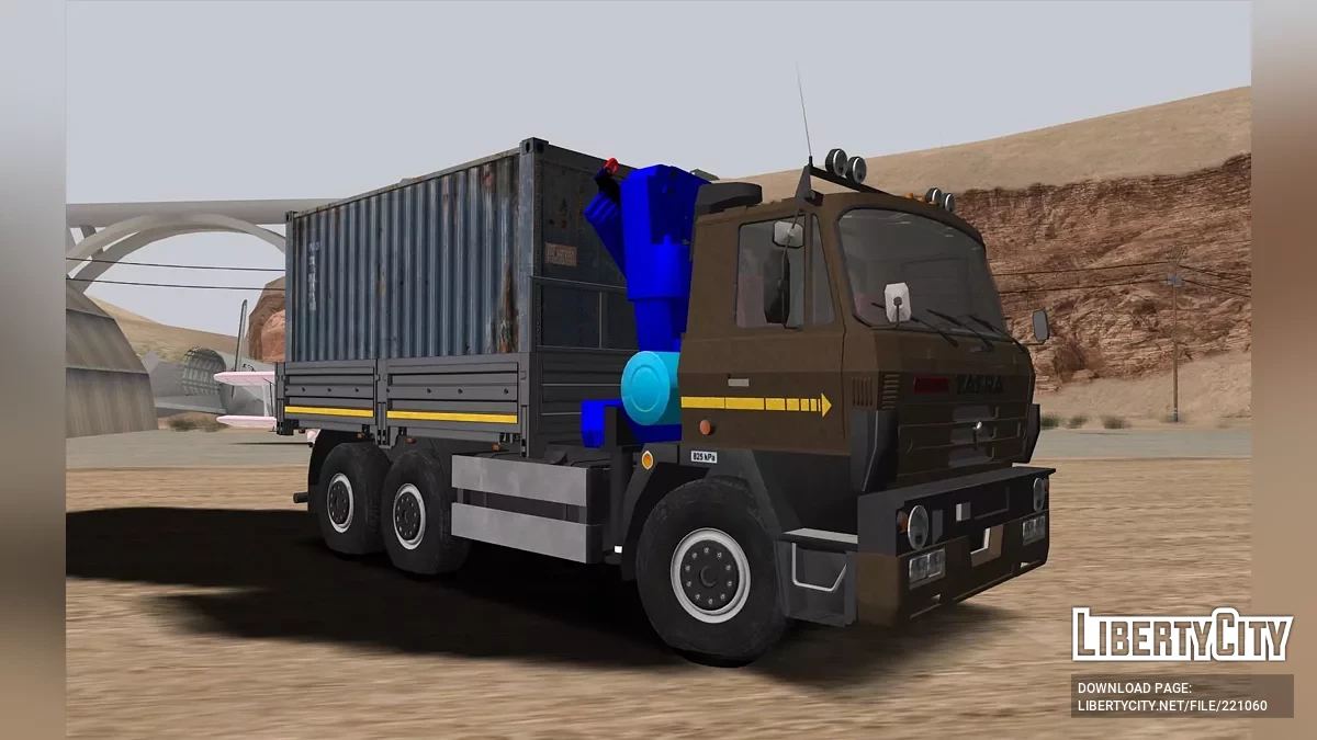 TATRA T815 Бортовой / GTA San Andreas