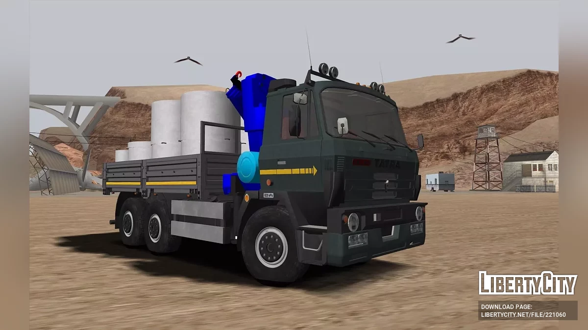 TATRA T815 Бортовой / GTA San Andreas