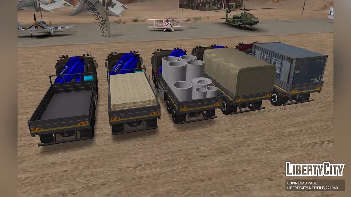 TATRA T815 Бортовой / GTA San Andreas