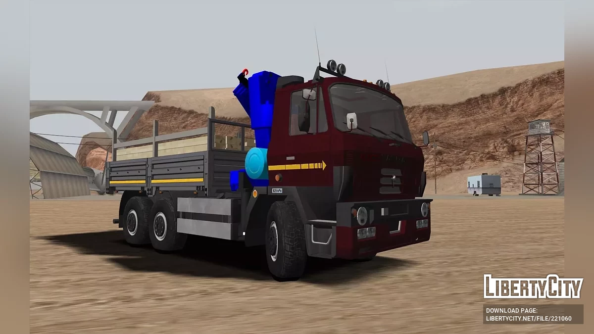 TATRA T815 Бортовой / GTA San Andreas