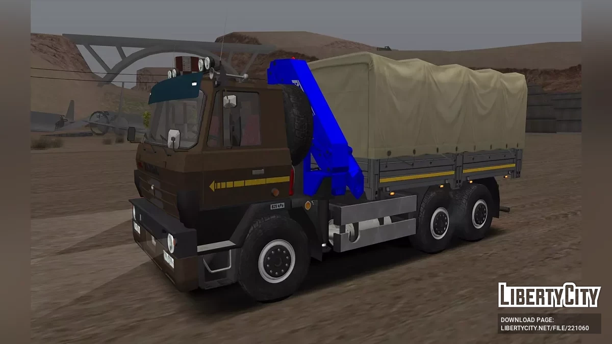 TATRA T815 Бортовой / GTA San Andreas