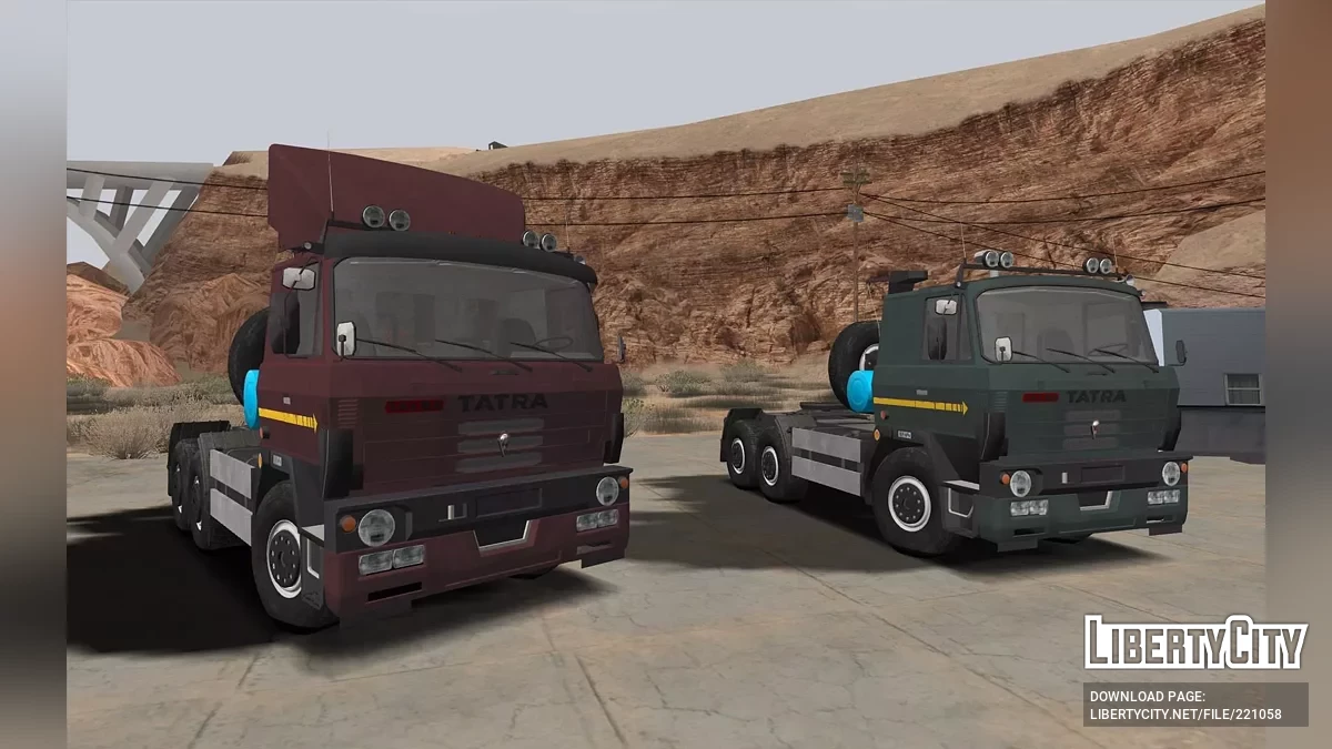 TATRA T815 CT 6Х6 / GTA San Andreas
