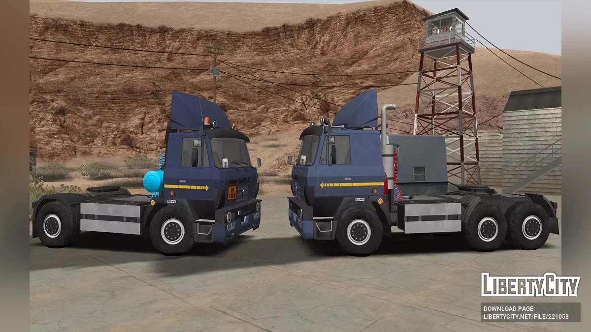 TATRA T815 CT 6Х6 / GTA San Andreas