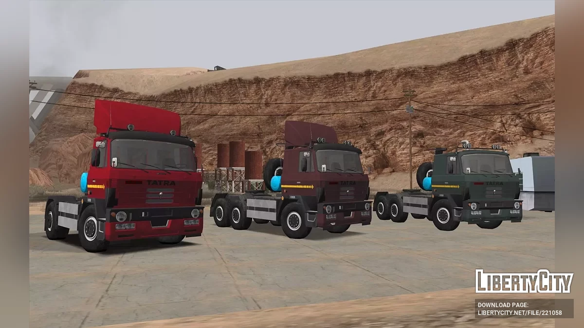 TATRA T815 CT 6Х6 / GTA San Andreas