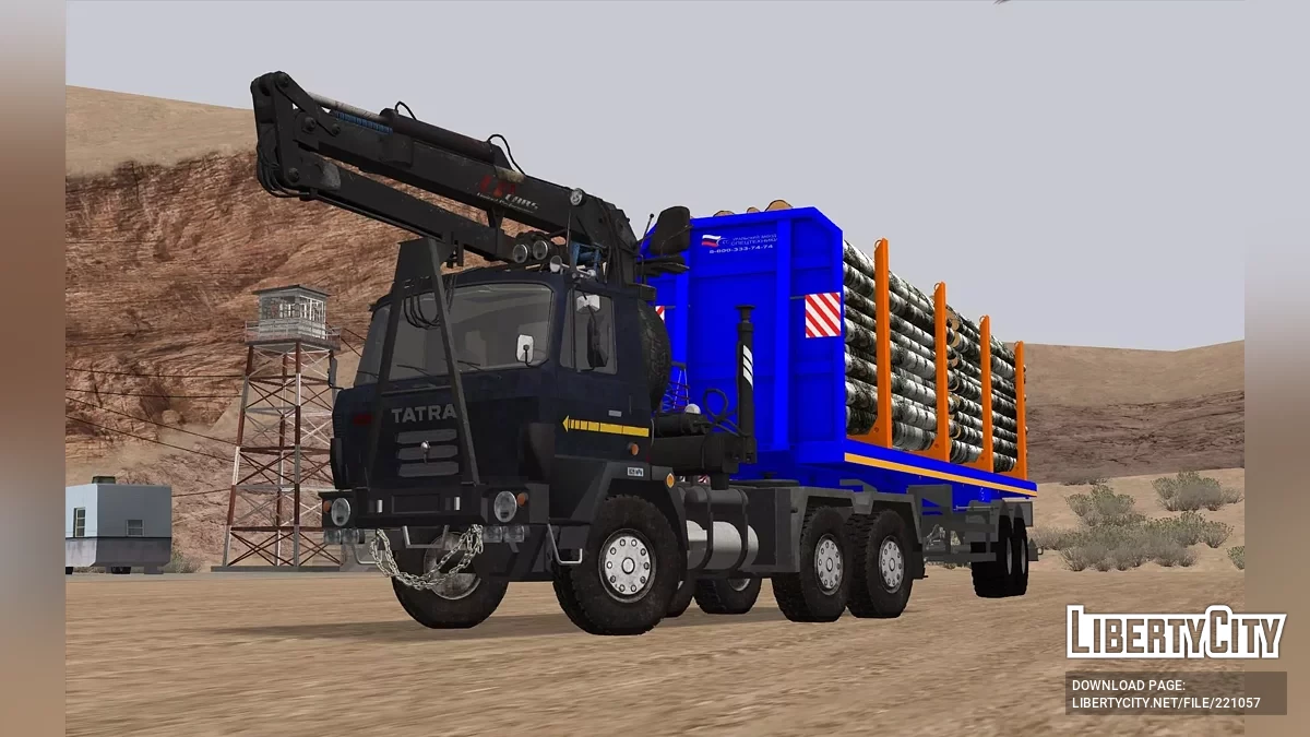 TATRA T815 Лесовоз / GTA San Andreas