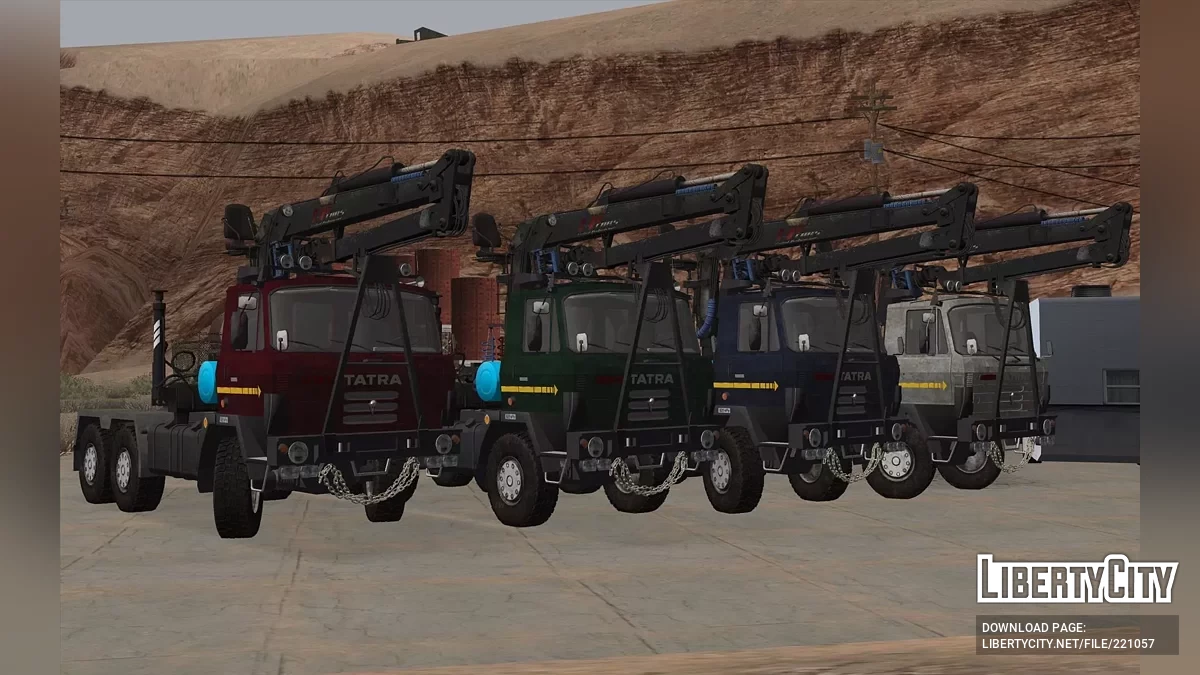 TATRA T815 Лесовоз / GTA San Andreas