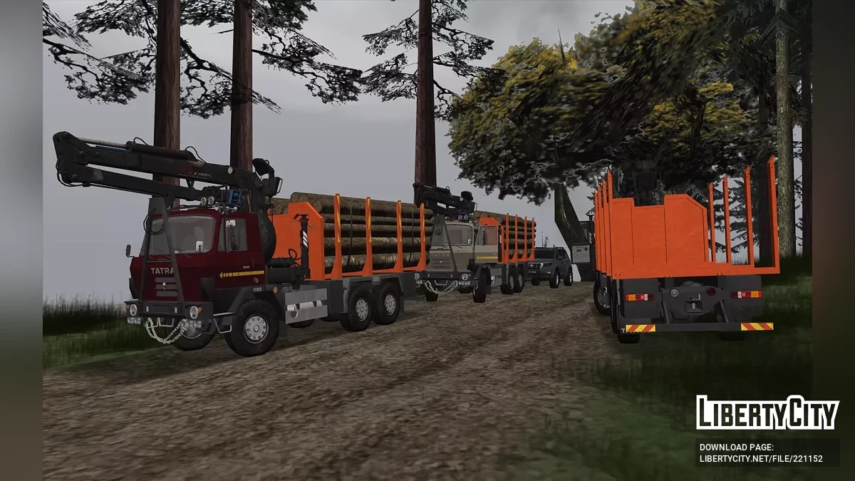 TATRA T815 Лесовоз / GTA San Andreas