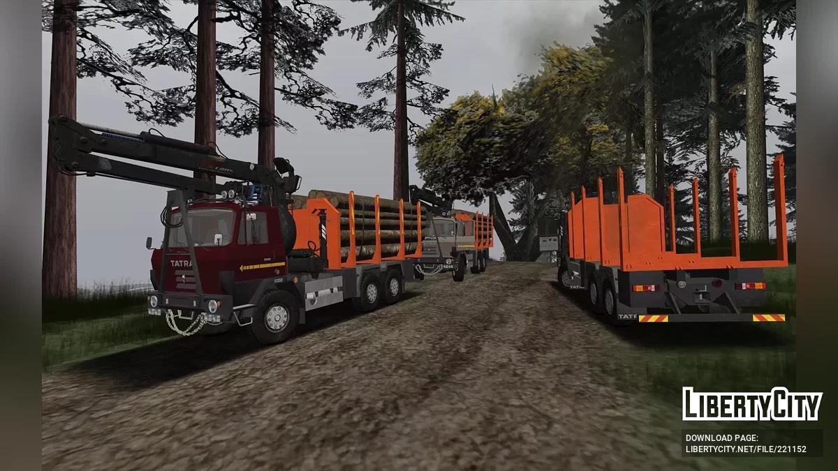 TATRA T815 Лесовоз / GTA San Andreas