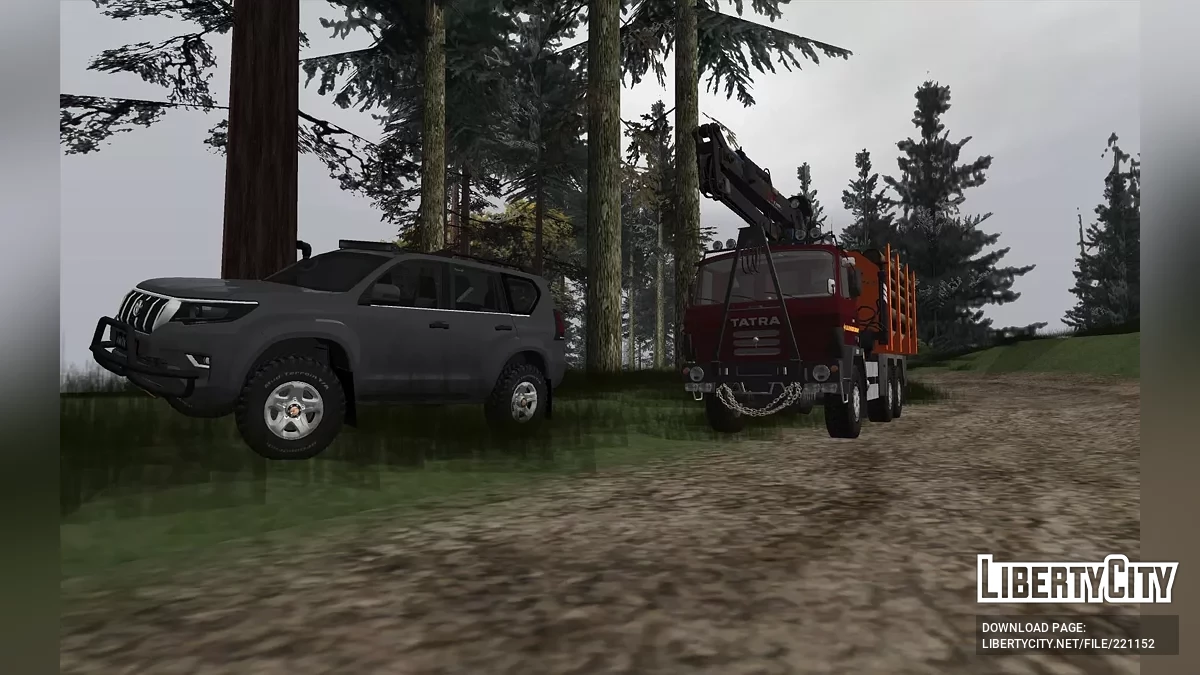 TATRA T815 Лесовоз / GTA San Andreas
