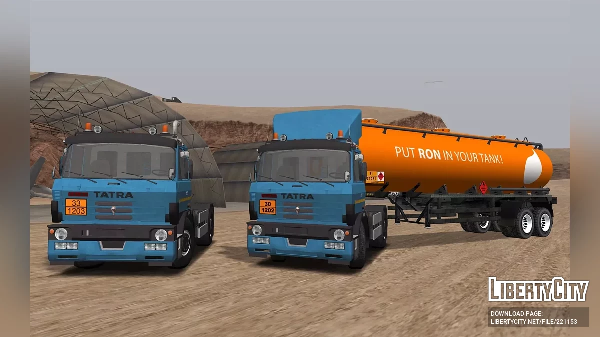 TATRA T815 СТ 4X4 / GTA San Andreas