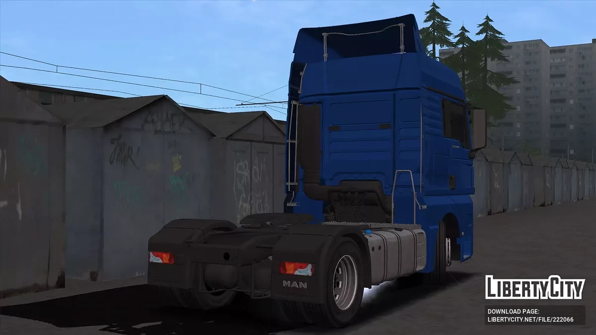 MAN TGX E5 / GTA San Andreas