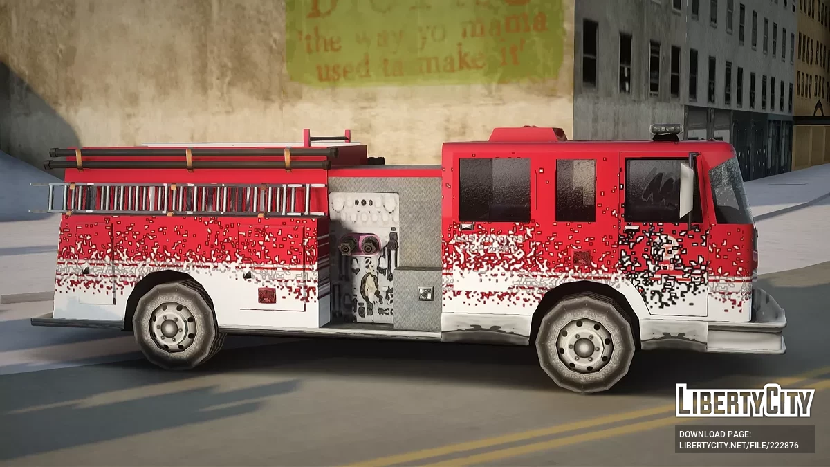 Pierce Arrow XT Pumper Winter Edition / GTA San Andreas