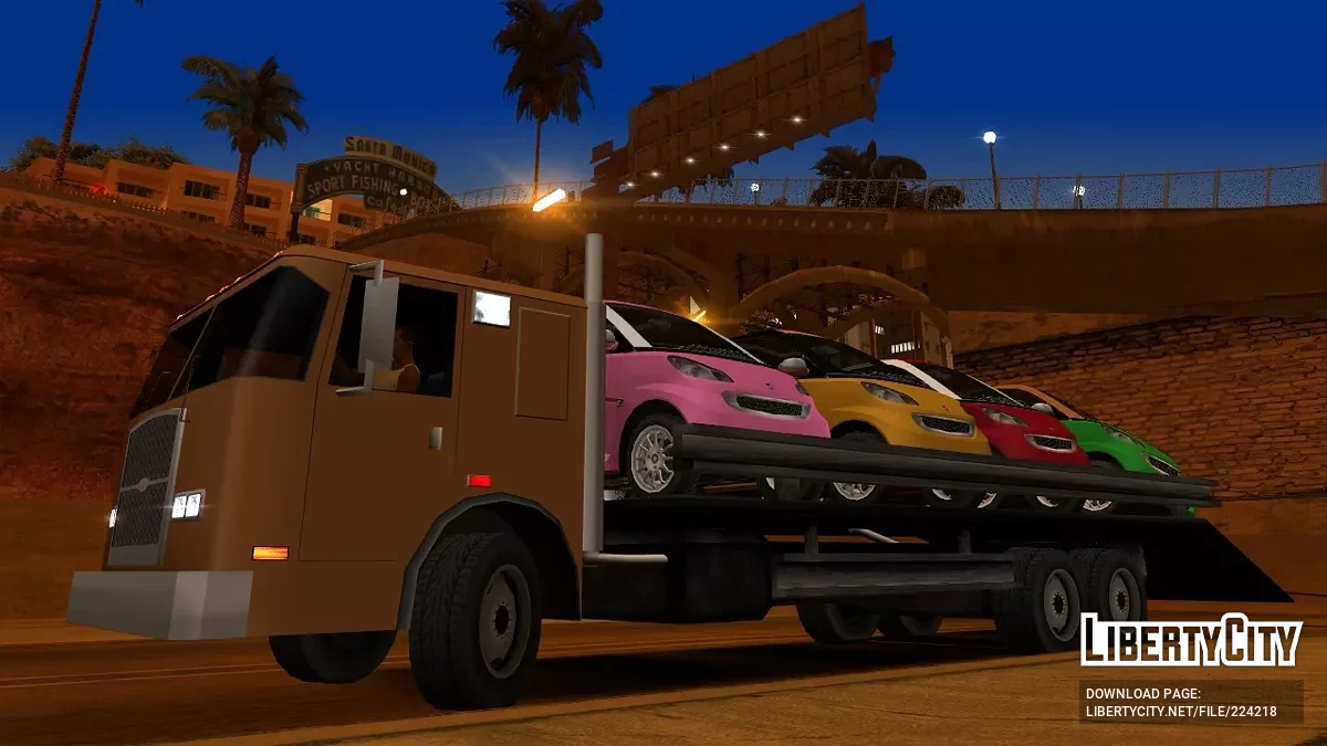 E-One Truck переделанный под DFT-30 / GTA San Andreas