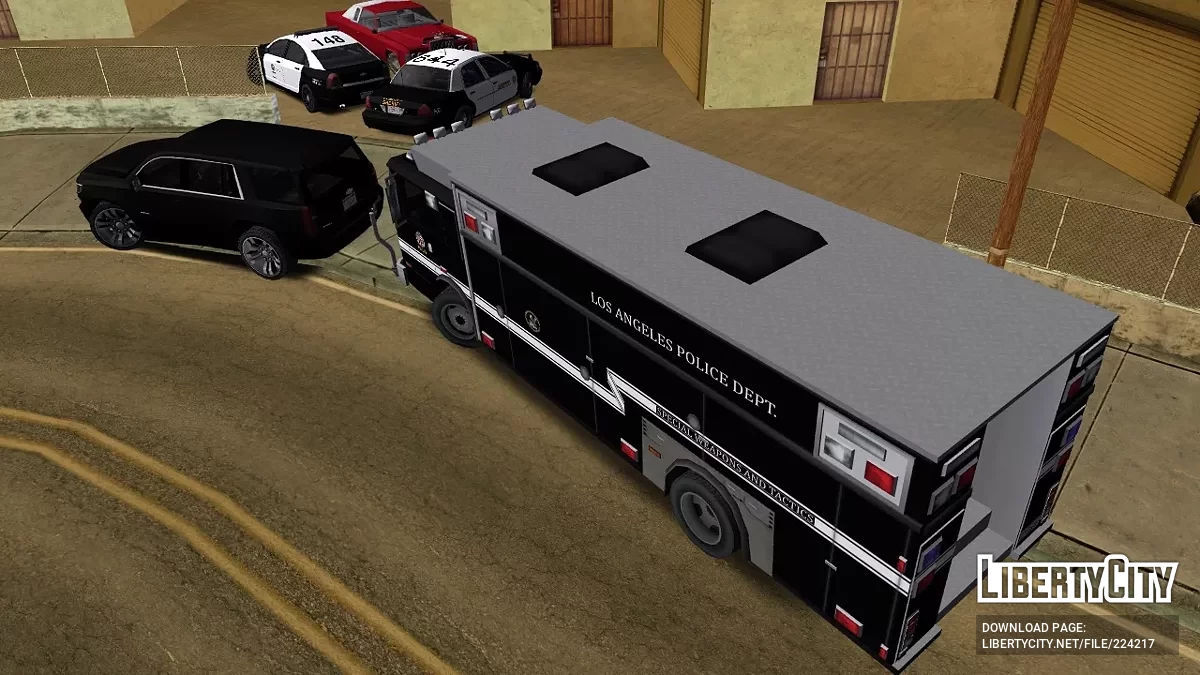 LA SWAT Truck / NY ESU Truck / GTA San Andreas