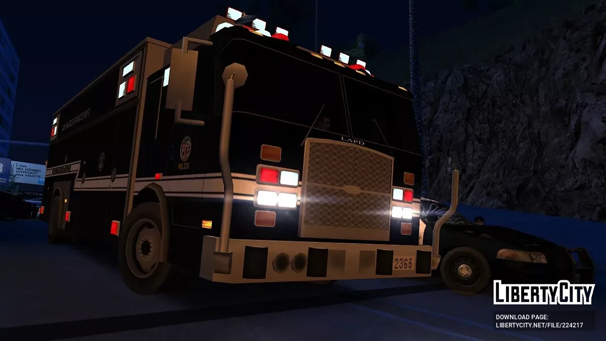 LA SWAT Truck / NY ESU Truck / GTA San Andreas