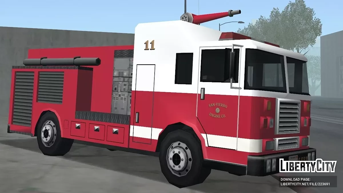 SFFD Engine Co / GTA San Andreas