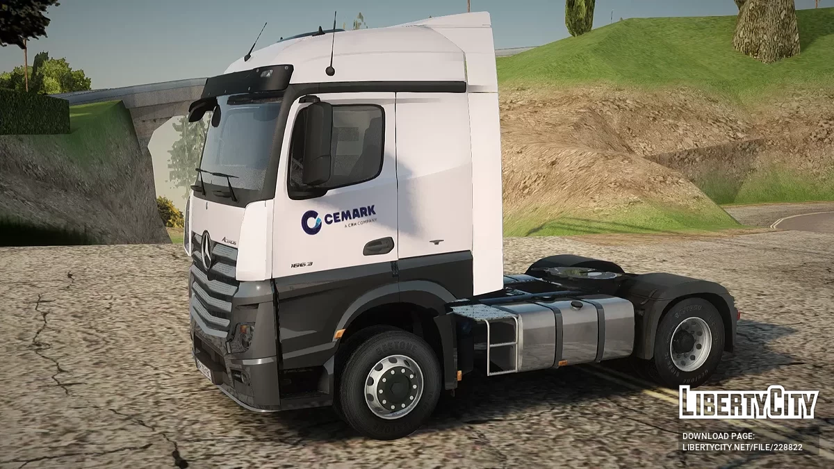 Mercedes-Benz Actros Cemark / GTA San Andreas