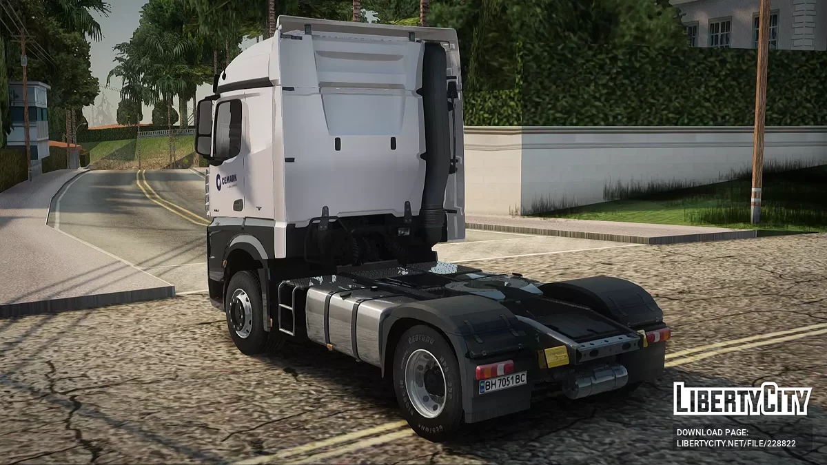 Mercedes-Benz Actros Cemark / GTA San Andreas