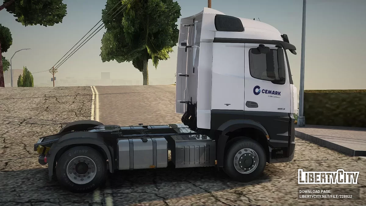 Mercedes-Benz Actros Cemark / GTA San Andreas