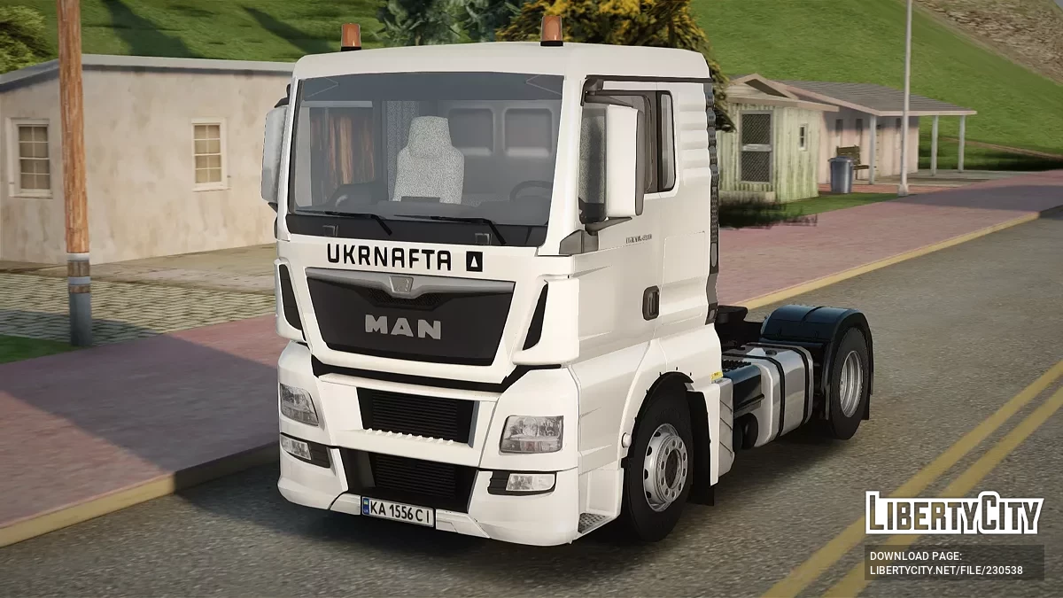 MAN TGX 18.480 Укрнафта / GTA San Andreas