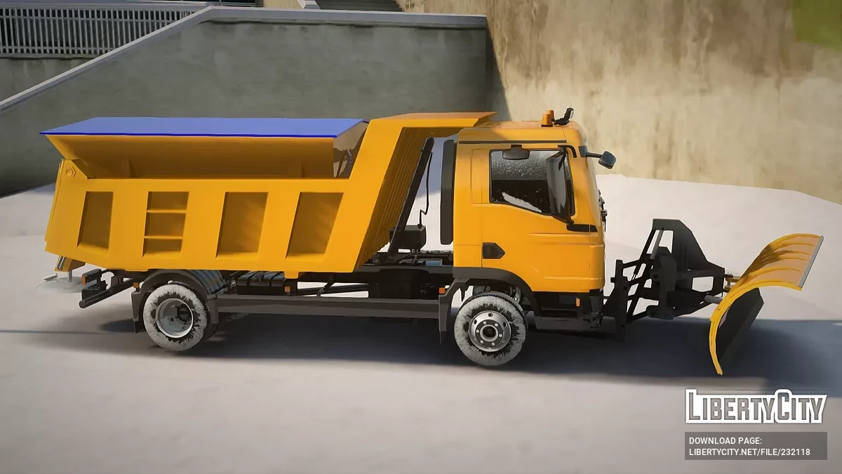 MAN Снегоуборочный [AVS] / GTA San Andreas