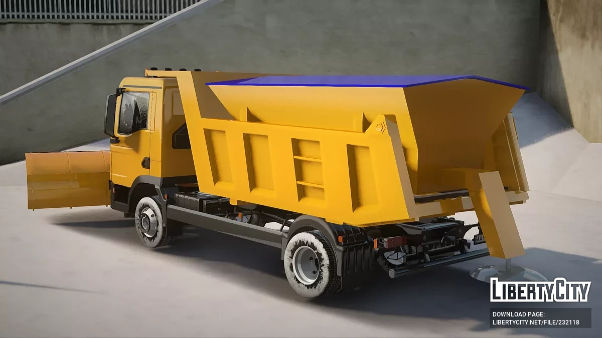 MAN Снегоуборочный [AVS] / GTA San Andreas