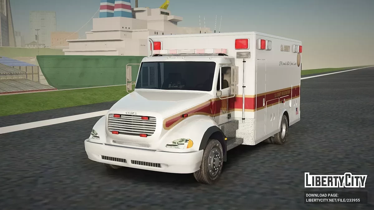 Freightliner M2 Ambulance / GTA San Andreas