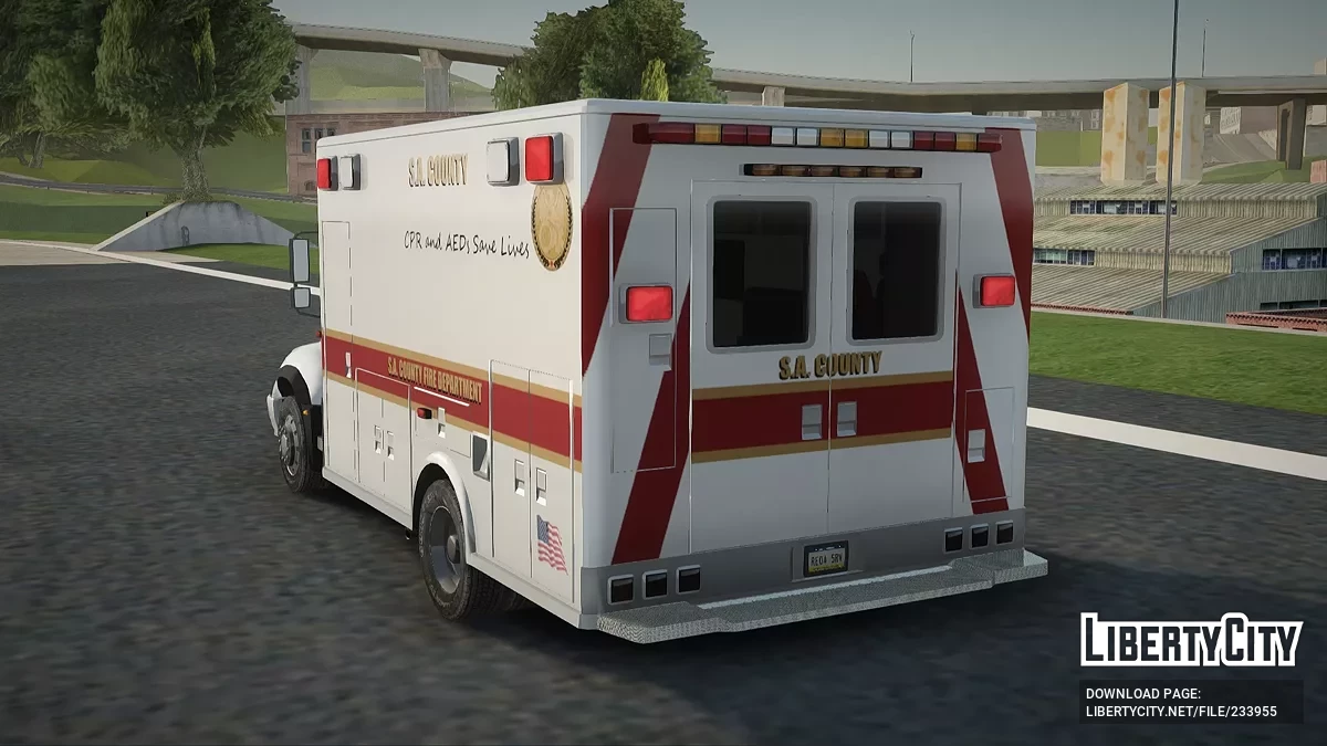 Freightliner M2 Ambulance / GTA San Andreas