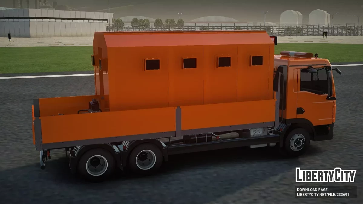 Man TGL Автострада Кунг (AVS) / GTA San Andreas