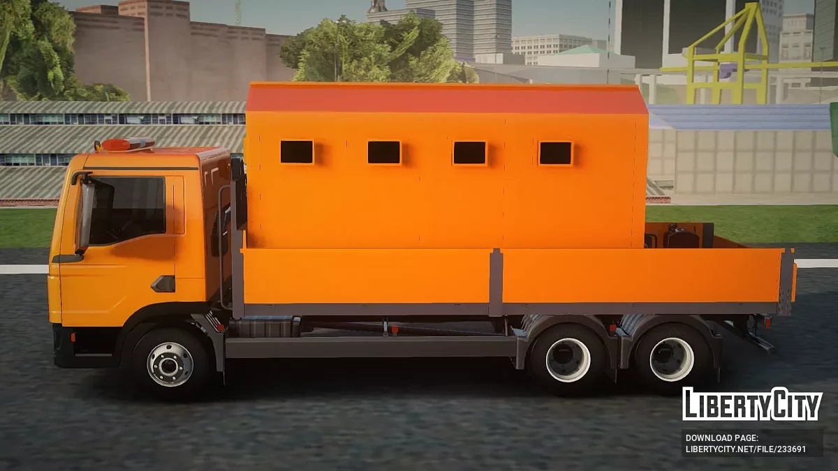 Man TGL Автострада Кунг (AVS) / GTA San Andreas