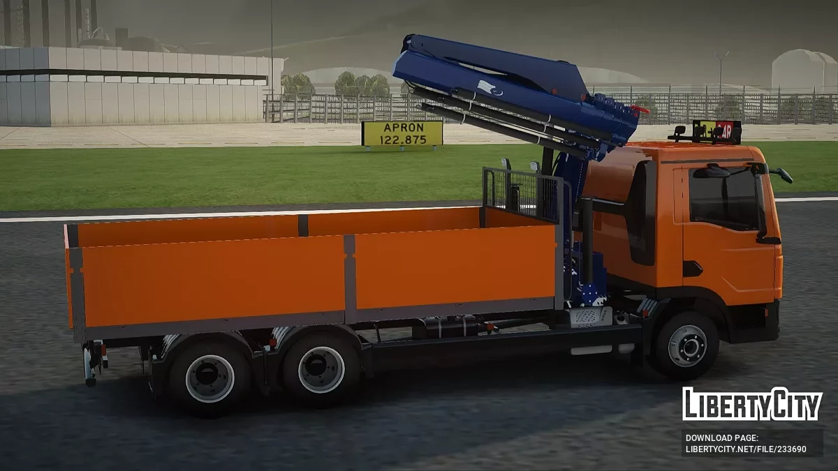 Man TGL Автострада (манипулятор) / GTA San Andreas