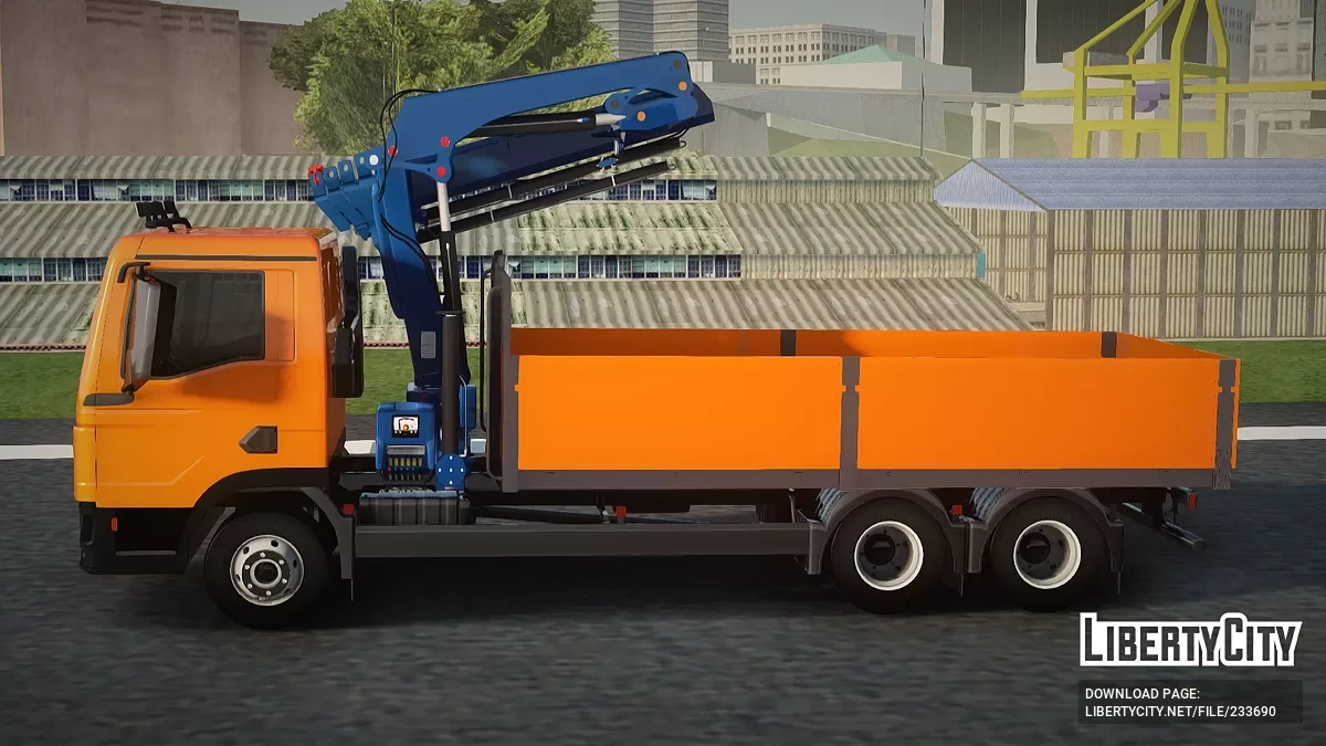 Man TGL Автострада (манипулятор) / GTA San Andreas