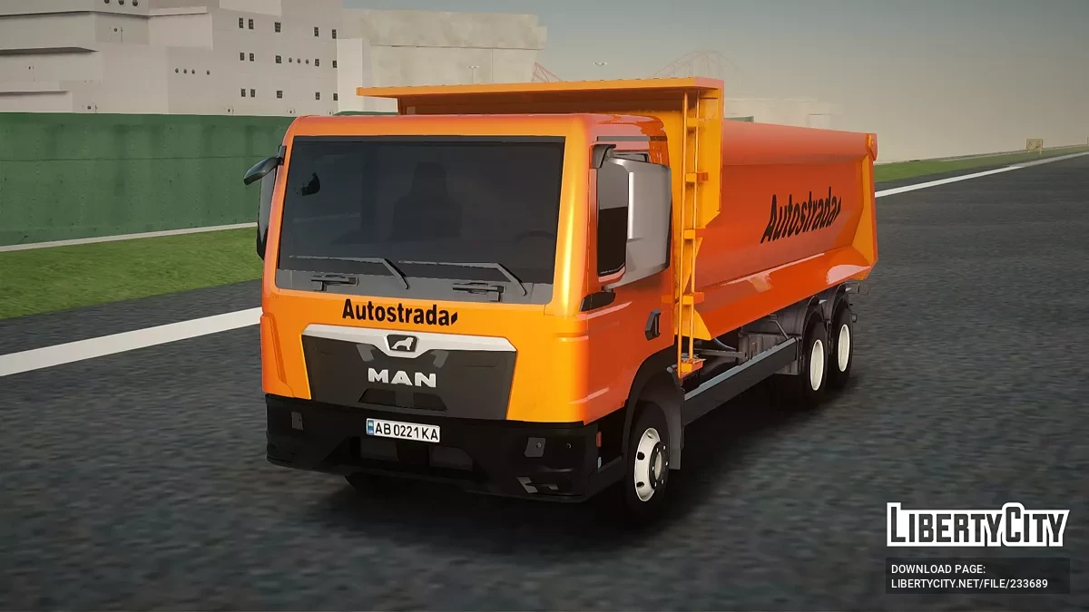 Man TGL Автострада (самосвал) / GTA San Andreas